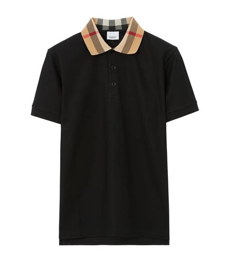 burberry polo black friday|check collar polo shirt Burberry.